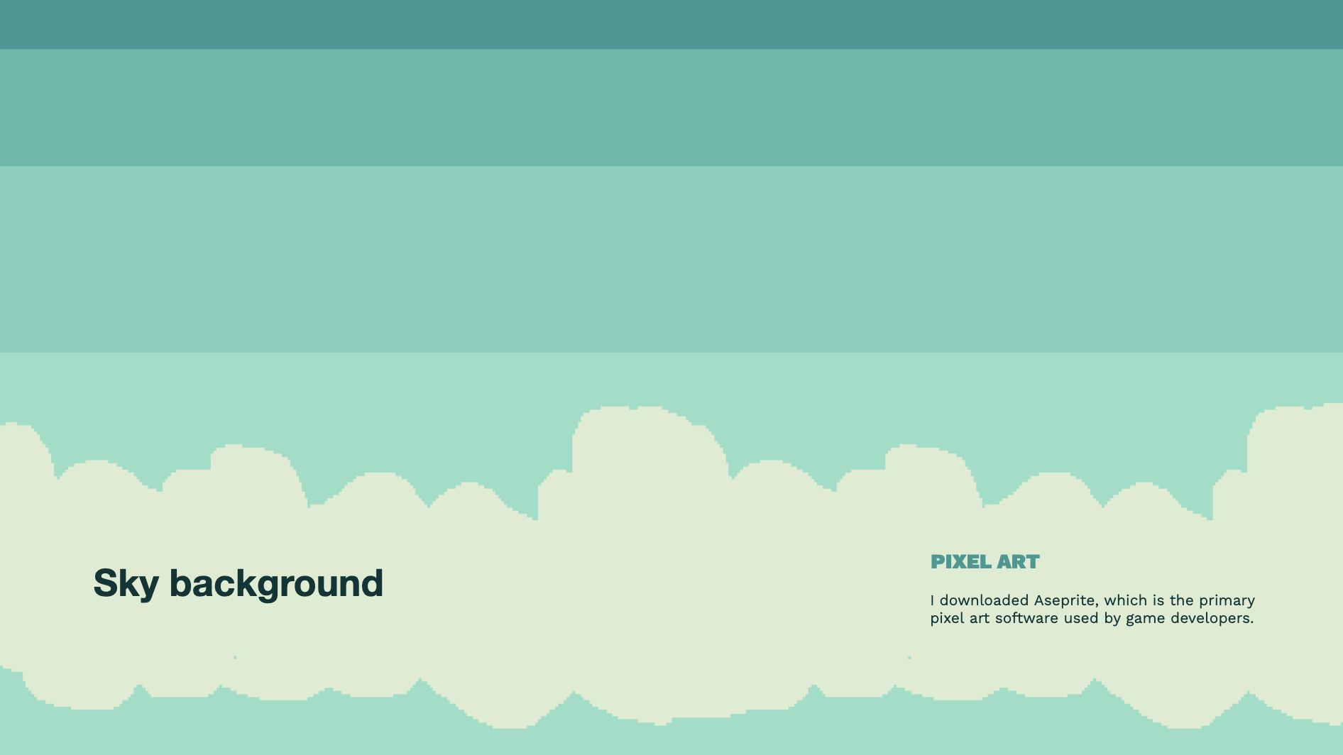 Paceful App Backdrop Design